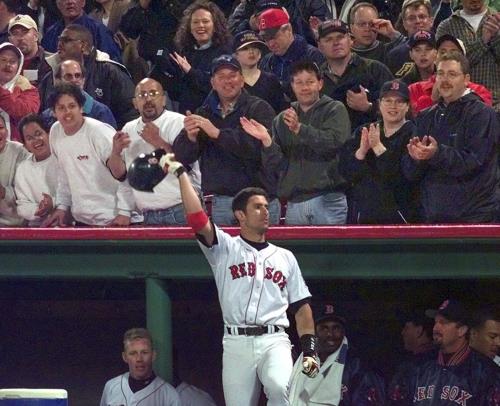 Nomar Garciaparra hits two grand slams, drives in 10 