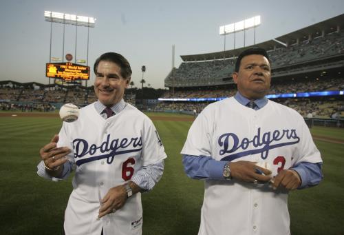 TWO OF THE Dodgers' greatest players — Steve Garvey, left, and