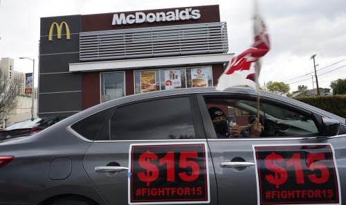 Fast-food giants pounce on pro-worker law